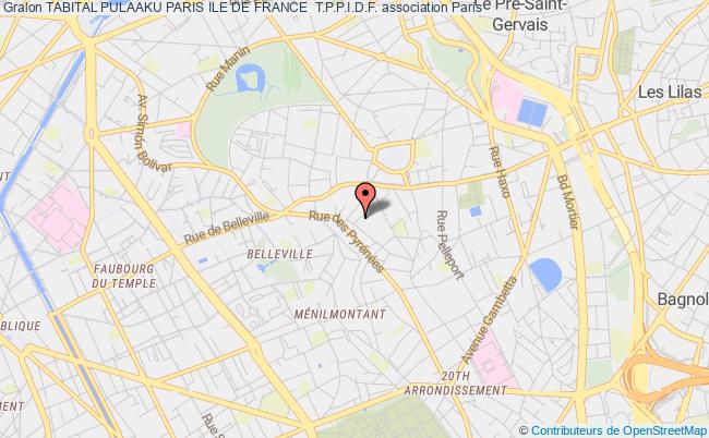 TABITAL PULAAKU PARIS ILE DE FRANCE  T.P.P.I.D.F.