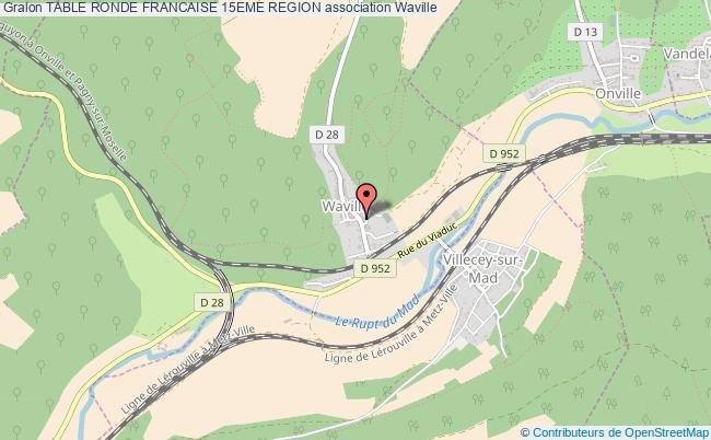 plan association Table Ronde Francaise 15eme Region Waville