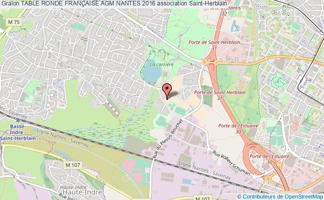 plan association Table Ronde FranÇaise Agm Nantes 2016 Saint-Herblain