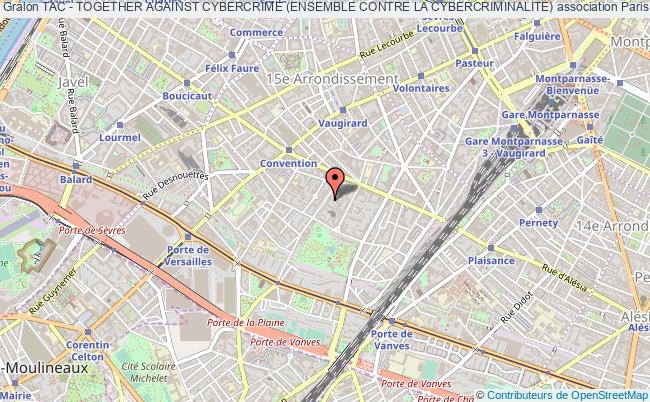 plan association Tac - Together Against Cybercrime (ensemble Contre La Cybercriminalite) Paris