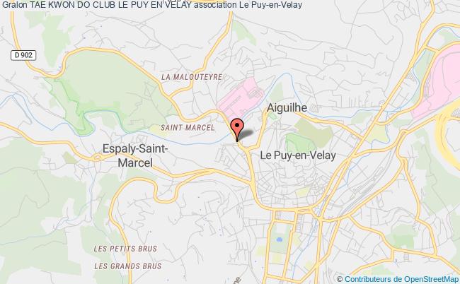 plan association Tae Kwon Do Club Le Puy En Velay Le Puy-en-Velay