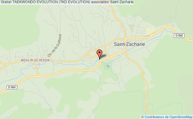 plan association Taekwondo Evolution (tkd Evolution) Saint-Zacharie