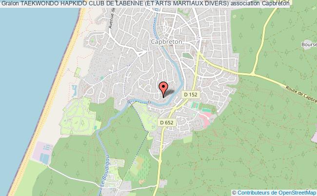 TAEKWONDO HAPKIDO CLUB DE LABENNE (ET ARTS MARTIAUX DIVERS)