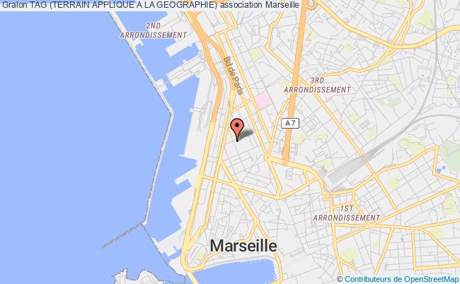 plan association Tag (terrain Applique A La Geographie) Marseille 2