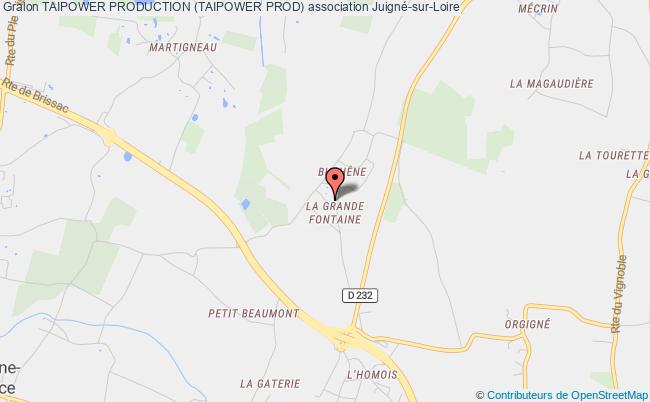 plan association Taipower Production (taipower Prod) Garennes-sur-Loire