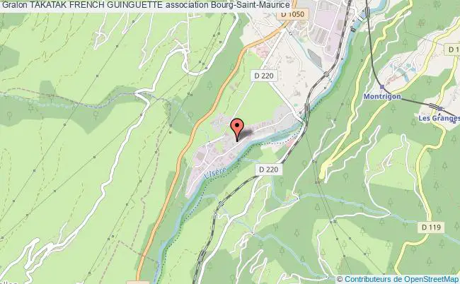 plan association Takatak French Guinguette Bourg-Saint-Maurice