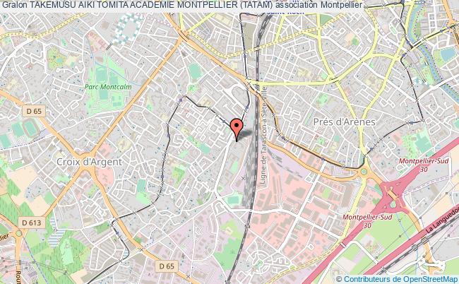 plan association Takemusu Aiki Tomita Academie Montpellier (tatam) Montpellier