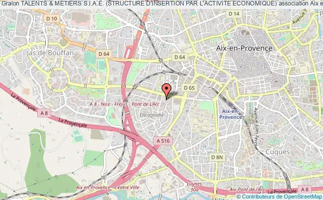plan association Talents & Metiers S.i.a.e. (structure D'insertion Par L'activite Economique) Aix-en-Provence