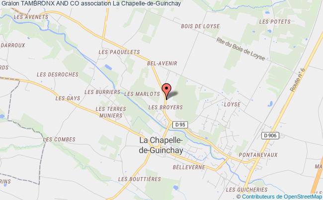 plan association Tambronx And Co La    Chapelle-de-Guinchay