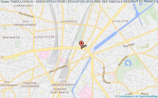 plan association Tamoulcholai - Association Pour L'education Scolaire Des Tamouls Residant En France Paris