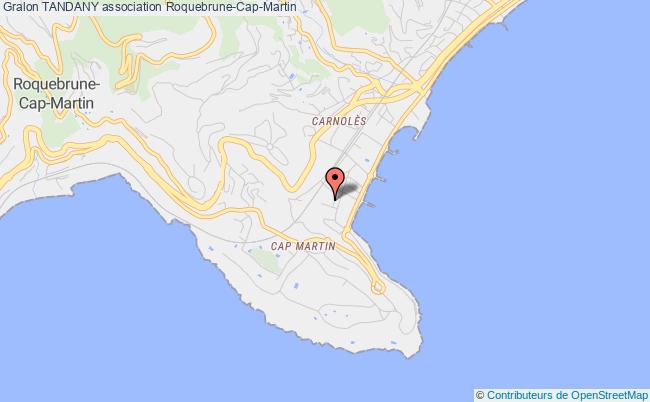 plan association Tandany Roquebrune-Cap-Martin