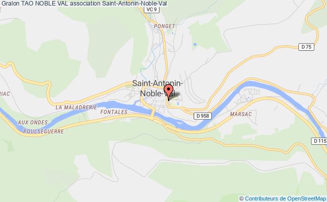 plan association Tao Noble Val Saint-Antonin-Noble-Val