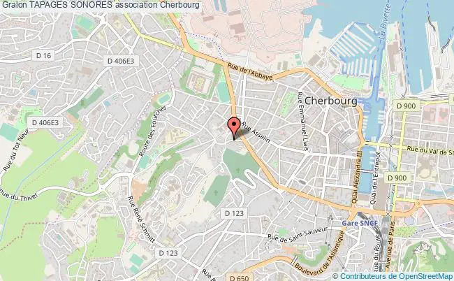plan association Tapages Sonores Cherbourg-en-Cotentin
