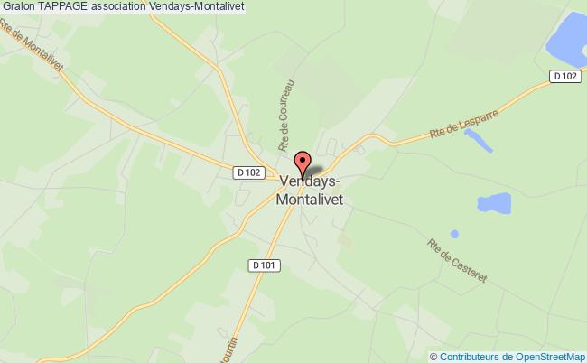 plan association Tappage Vendays-Montalivet
