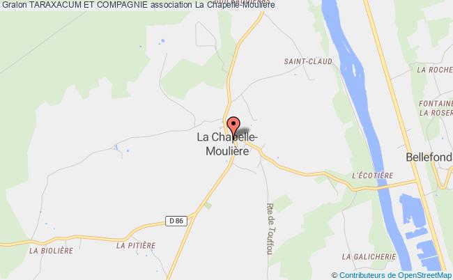 plan association Taraxacum Et Compagnie Chapelle-Moulière