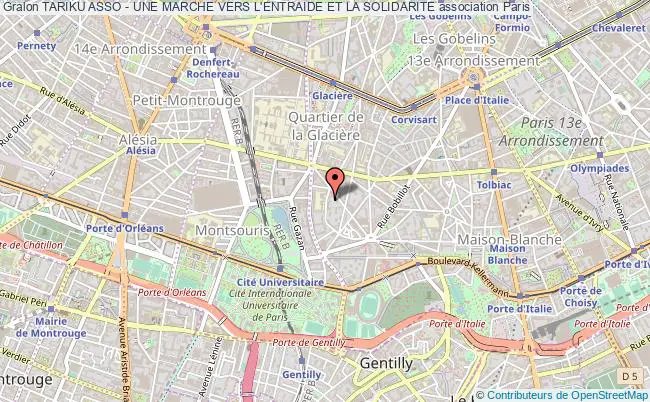 plan association Tariku Asso - Une Marche Vers L'entraide Et La Solidarite Paris