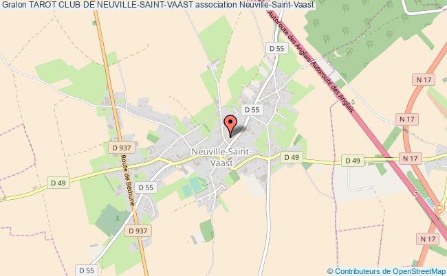 plan association Tarot Club De Neuville-saint-vaast Neuville-Saint-Vaast