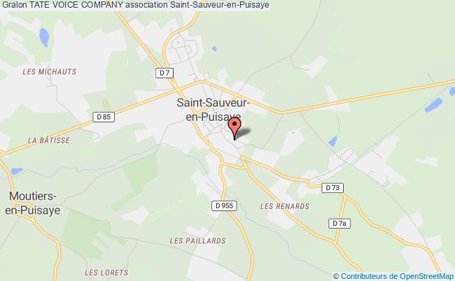 plan association Tate Voice Company Saint-Sauveur-en-Puisaye