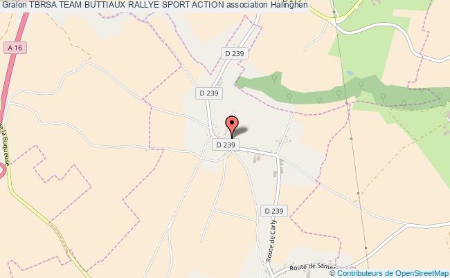plan association Tbrsa Team Buttiaux Rallye Sport Action Halinghen