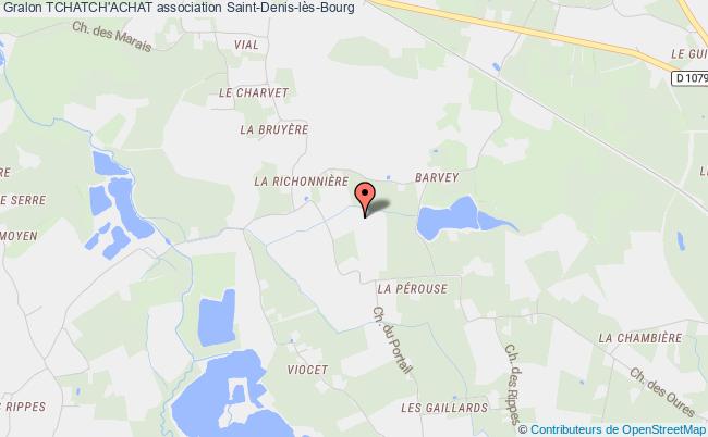 plan association Tchatch'achat Saint-Denis-lès-Bourg