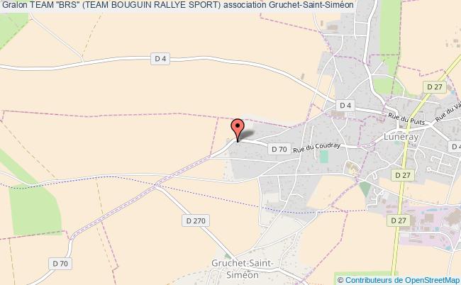 plan association Team "brs" (team Bouguin Rallye Sport) Gruchet-Saint-Siméon