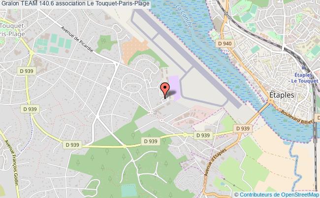 plan association Team 140.6 Touquet-Paris-Plage