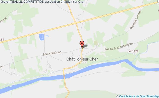 plan association Team 2l Competition Châtillon-sur-Cher