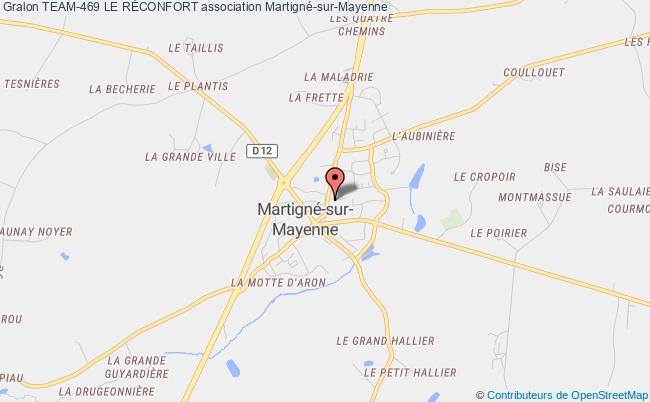 plan association Team-469 Le RÉconfort Martigné-sur-Mayenne