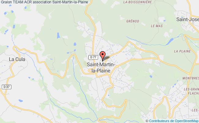 plan association Team Acr Saint-Martin-la-Plaine