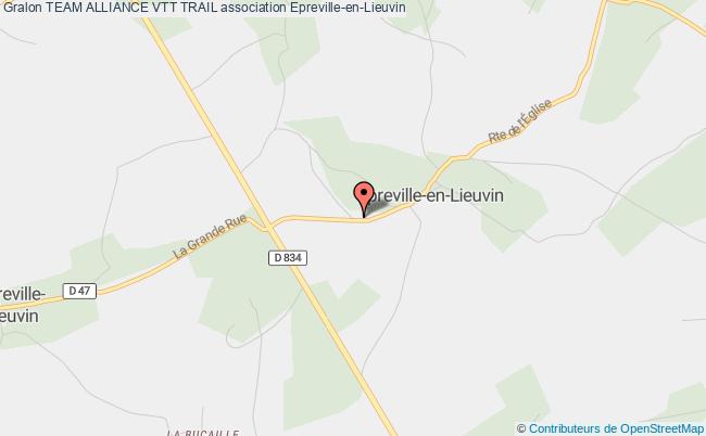 plan association Team Alliance Vtt Trail Épreville-en-Lieuvin