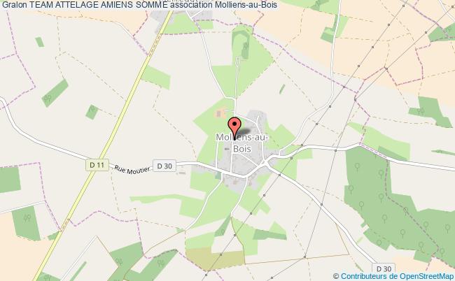 plan association Team Attelage Amiens Somme Molliens-au-Bois