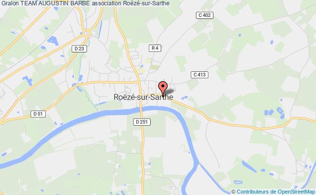 plan association Team Augustin Barbe Roézé-sur-Sarthe