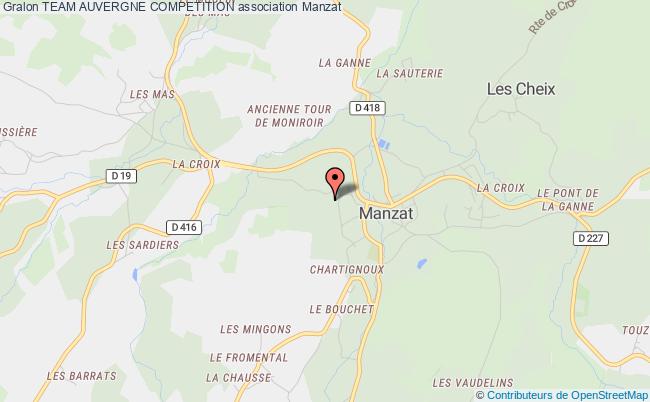 plan association Team Auvergne Competition Manzat