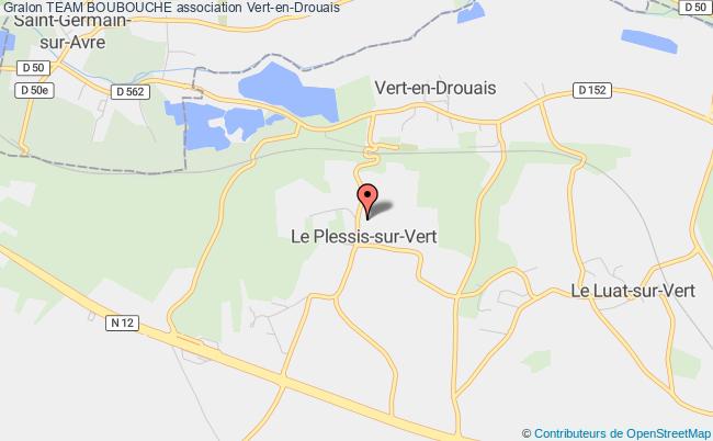 plan association Team Boubouche Vert-en-Drouais
