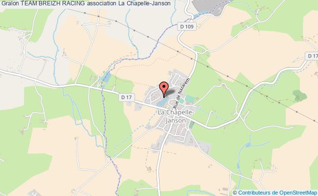plan association Team Breizh Racing La    Chapelle-Janson