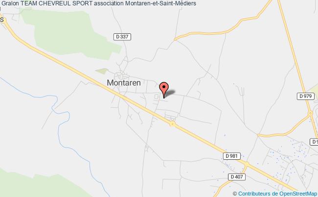 plan association Team Chevreul Sport Montaren-et-Saint-Médiers