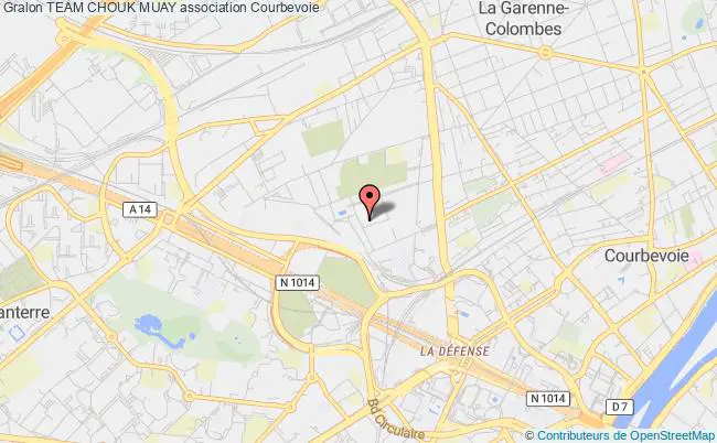 plan association Team Chouk Muay Pierrefitte-sur-Seine