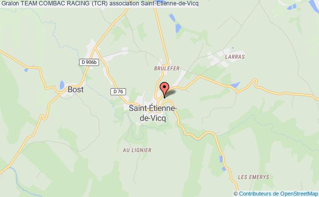plan association Team Combac Racing (tcr) Saint-Étienne-de-Vicq