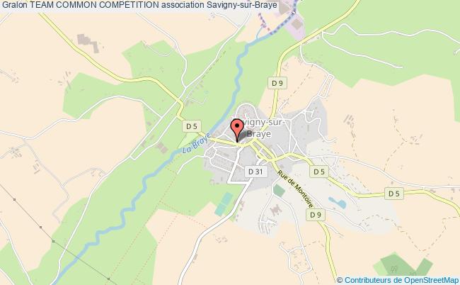 plan association Team Common Competition Savigny-sur-Braye