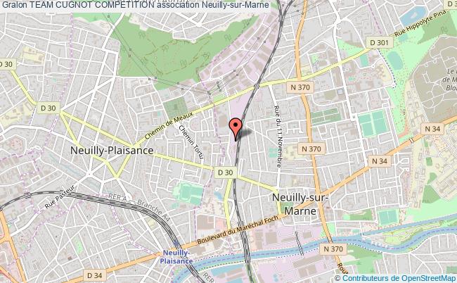 plan association Team Cugnot Competition Neuilly-sur-Marne