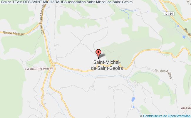plan association Team Des Saint-micharauds Saint-Michel-de-Saint-Geoirs