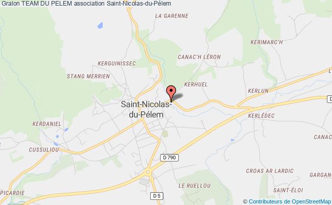 plan association Team Du Pelem Saint-Nicolas-du-Pélem