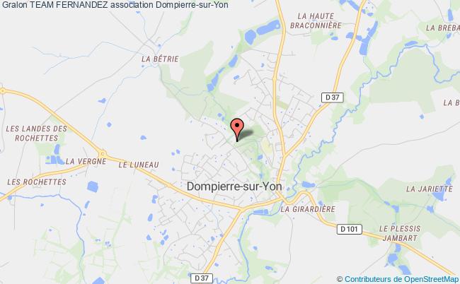 plan association Team Fernandez Dompierre-sur-Yon