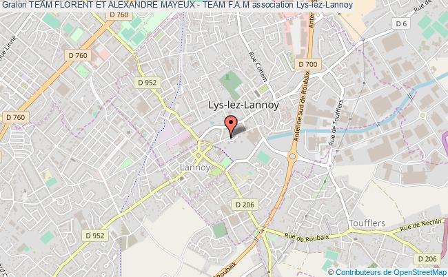 plan association Team Florent Et Alexandre Mayeux - Team F.a.m Lys-lez-Lannoy