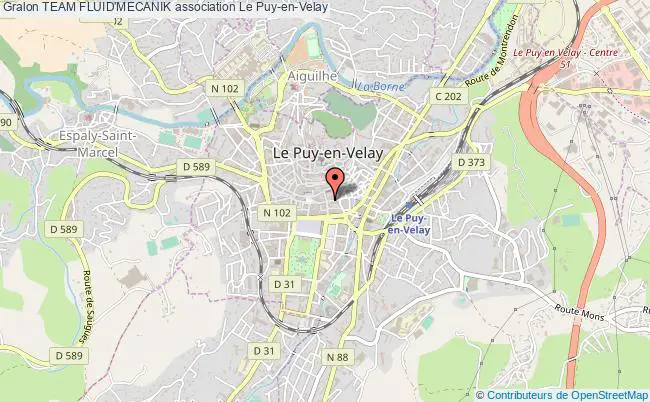 plan association Team Fluid'mecanik Le Puy-en-Velay