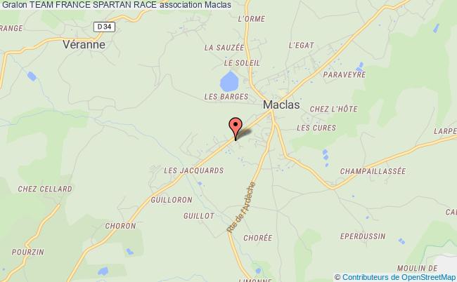 plan association Team France Spartan Race Maclas