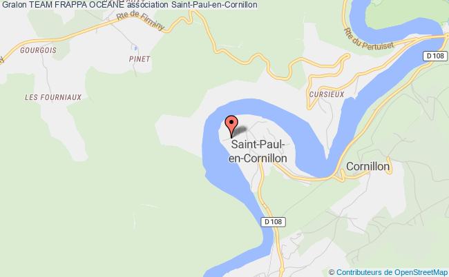 plan association Team Frappa OcÉane Saint-Paul-en-Cornillon