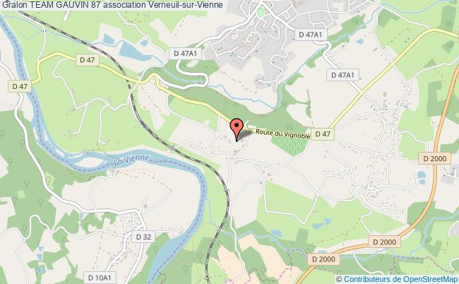 plan association Team Gauvin 87 Verneuil-sur-Vienne