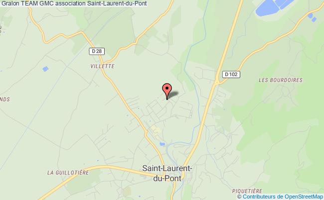 plan association Team Gmc Saint-Laurent-du-Pont