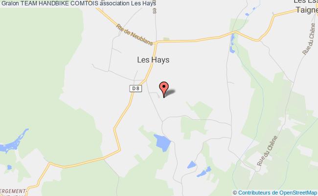 plan association Team Handbike Comtois Les Hays